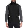 image:imageLittle Donkey Andy Mens Waterproof Cycling Vests with Hood Lightweight Reflective Stretch Vest for Cycling RunningBlack