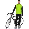 image:imageLittle Donkey Andy Mens Waterproof Cycling Vests with Hood Lightweight Reflective Stretch Vest for Cycling RunningFluorescent Yellow