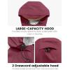 image:imageLittle Donkey Andy Womens Lightweight Packable Cycling Jacket Waterproof Windbreaker for Running amp BikingDark Red