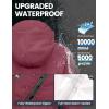 image:imageLittle Donkey Andy Womens Lightweight Packable Cycling Jacket Waterproof Windbreaker for Running amp BikingDark Red