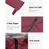 image:imageLittle Donkey Andy Womens Lightweight Packable Cycling Jacket Waterproof Windbreaker for Running amp BikingDark Red