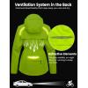 image:imageLittle Donkey Andy Womens Lightweight Packable Cycling Jacket Waterproof Windbreaker for Running amp BikingFluorescent Green