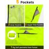image:imageLittle Donkey Andy Womens Lightweight Packable Cycling Jacket Waterproof Windbreaker for Running amp BikingFluorescent Green