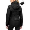 image:imageLittle Donkey Andy Womens Lightweight Packable Cycling Jacket Waterproof Windbreaker for Running amp BikingBlack