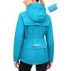 image:imageLittle Donkey Andy Womens Lightweight Packable Cycling Jacket Waterproof Windbreaker for Running amp BikingBright Blue