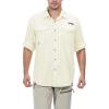 image:imageLittle Donkey Andy Mens UPF 50 UV Protection Shirt Long Sleeve Fishing Shirt Breathable and Fast DryVanilla Ice