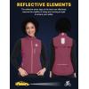 image:imageLittle Donkey Andy Womens Lightweight Quick Dry Vest Summer Windproof Sleeveless Elastic Jacket for Golfing Cycling RunningRose