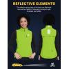 image:imageLittle Donkey Andy Womens Lightweight Quick Dry Vest Summer Windproof Sleeveless Elastic Jacket for Golfing Cycling RunningYellow