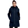 image:imageLittle Donkey Andy Womens Waterproof Hooded Rain Jacket Mid Length Outdoor Coat with Zipper PocketsBlue
