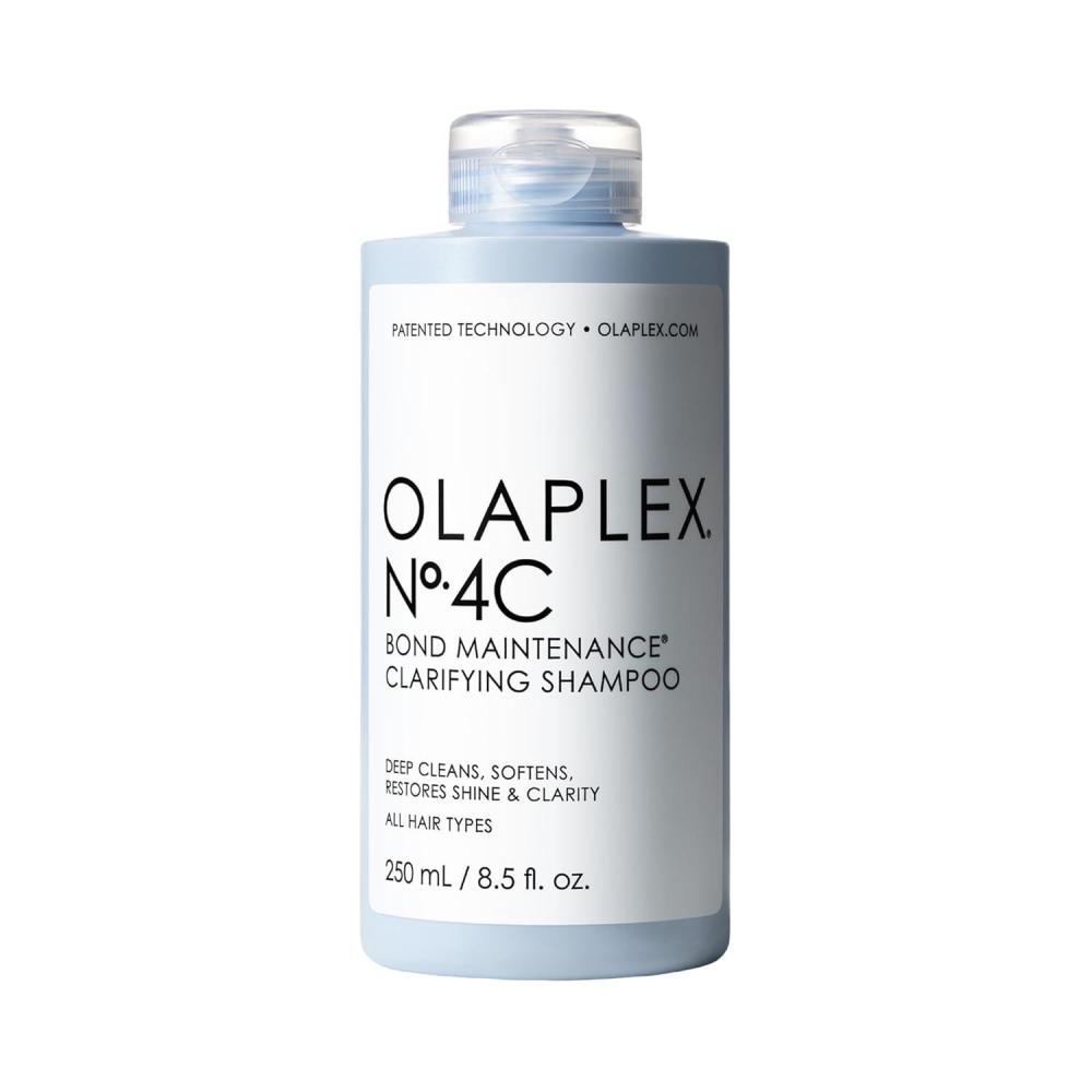 imageOlaplex No 4C Bond Maintenance Clarifying Shampoo Deep Cleans Softens Restores Shine ampamp Clarity For All Hair Types Experiencing Product Buildup or Excess Oil 85 fl oz