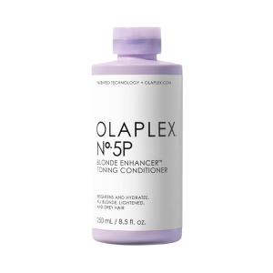 imageOlaplex No 5P Blonde Enhancer Purple Toning Conditioner Repairs Hydrates ampamp Brightens All Blonde Lightened ampamp Grey Hair 85 fl oz