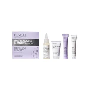 imageOlaplex Unbreakable Blondes Haircare Mini Kit Brighten ampamp Repair No 0 3 4P 8 Reduces Breakage ampamp Split Ends Adds Moisture ampamp More Shine Brightens All Blonde Lightened ampamp Grey Hair