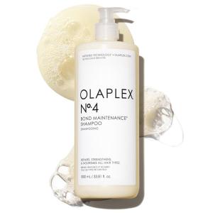 imageOlaplex No 4 Bond Maintenance Shampoo Repairs Strengthens ampamp Nourishes All Hair Types Adds Shine ampamp Leaves Hair Feeling Soft 338 fl oz