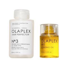imageOlaplex No 3 Hair Perfector Repairing Treatment ampamp Prevents Future Damage  No 7 Bonding Oil to Boost Shine ampamp Visibily Softens Hair