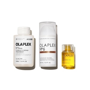 image:imageOlaplex N3PLUS Complete Repair Treatment 3minute Preshampoo Treatment to Immediately Repair Hair Damage for Softer Stronger Hair  For Coily Curly Straight and WavyTreat  Shine Set