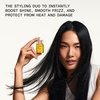 image:imageOlaplex N7 Bonding Oil High Shine  Heat Protectant Visibly Smooths amp Softens Hair Added Color Vibrancy Up to 72 Hour Frizz Control  For Coily Curly Straight and WavySet