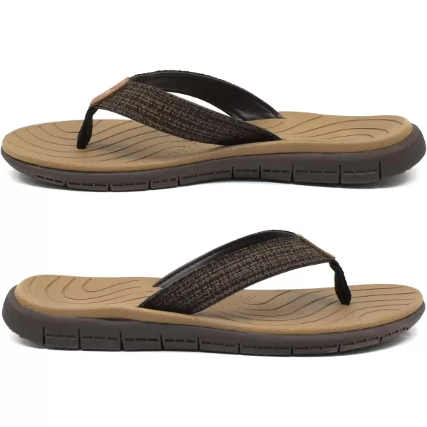 KuaiLu Women's Non-Slip Casual Flip Flop Thong Sandals