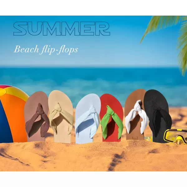 KuaiLu Women's Yoga Foam Flip Flops with Arch Support Thong Sandals Non-Slip