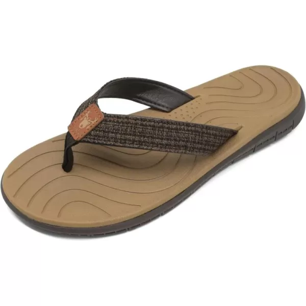 KuaiLu Women's Non-Slip Casual Flip Flop Thong Sandals