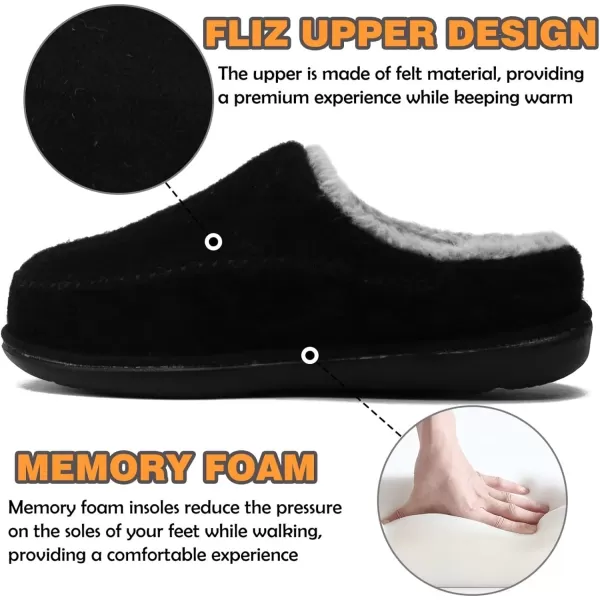 KuaiLu Womens Clog Slippers with Comfy Memory Foam)