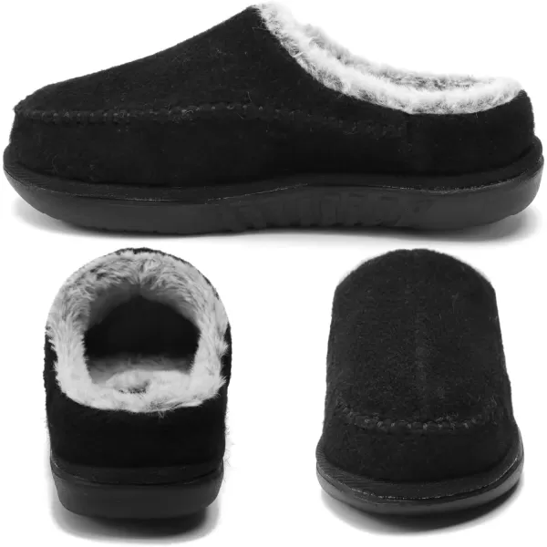 KuaiLu Womens Clog Slippers with Comfy Memory Foam)