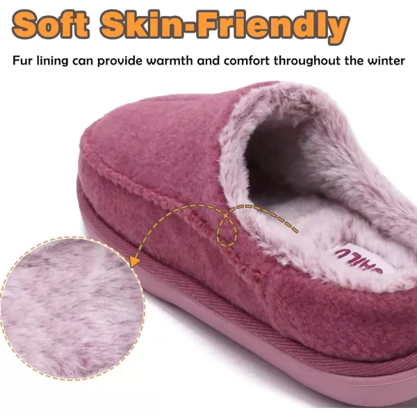 KuaiLu Womens Clog Slippers with Comfy Memory Foam)