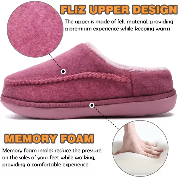 KuaiLu Womens Clog Slippers with Comfy Memory Foam)