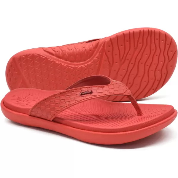KuaiLu Womens Flip Flops Ladies Yoga Mat Comfortable Walking Thong Sandals With Plantar Fasciitis Arch Support Slip On Indoor Outdoor For Summer