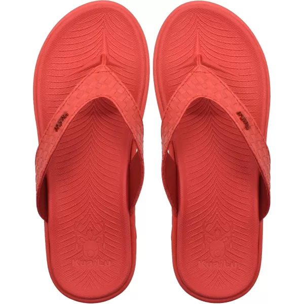 KuaiLu Womens Flip Flops Ladies Yoga Mat Comfortable Walking Thong Sandals With Plantar Fasciitis Arch Support Slip On Indoor Outdoor For Summer