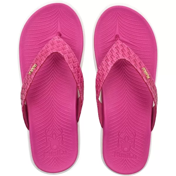 KuaiLu Womens Flip Flops Ladies Yoga Mat Comfortable Walking Thong Sandals With Plantar Fasciitis Arch Support Slip On Indoor Outdoor For Summer