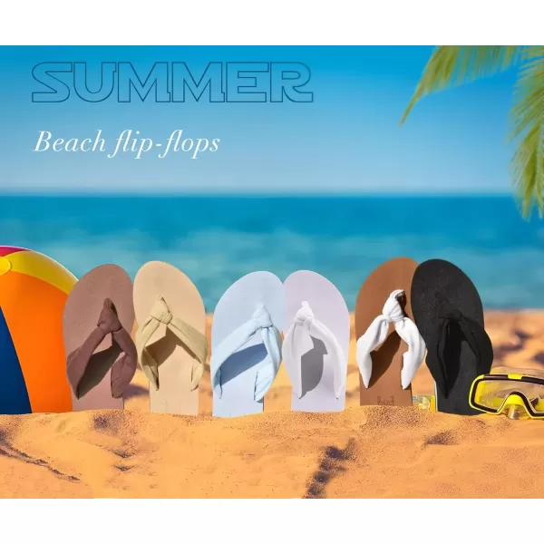 KuaiLu Women's Yoga Foam Flip Flops with Arch Support Thong Sandals Non-Slip