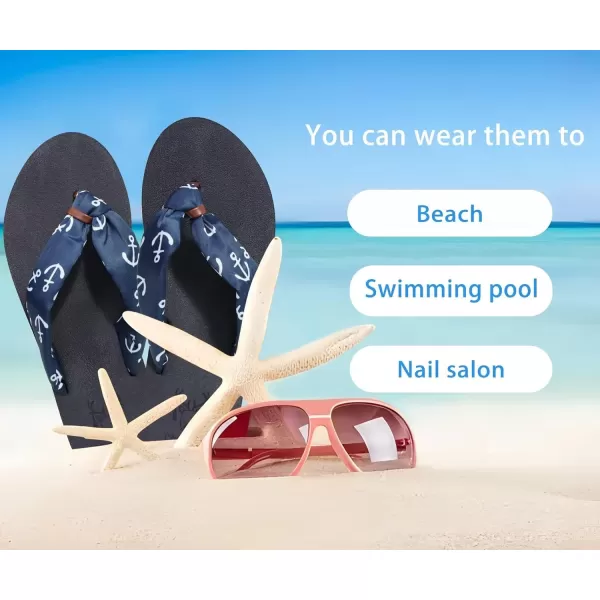 KuaiLu Flip Flops Women Yoga Foam Ladies Comfort Arch Support Summer Beach Casual Thong Sandals