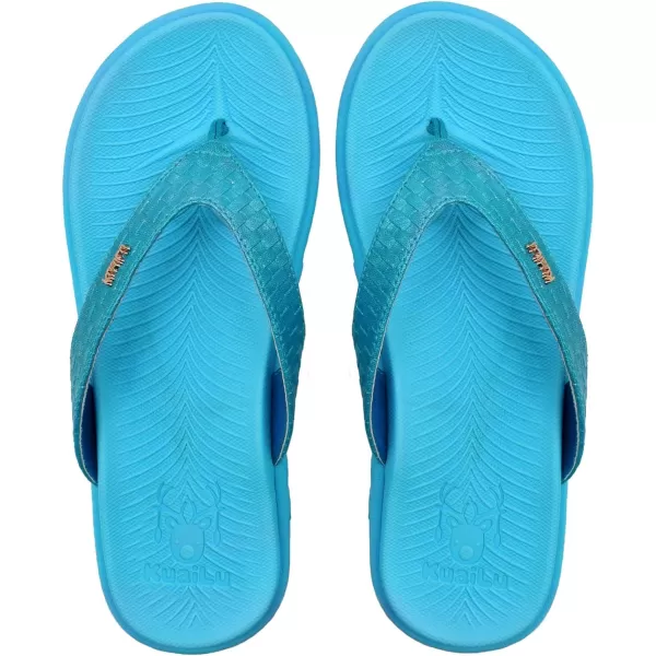 KuaiLu Womens Flip Flops Ladies Yoga Mat Comfortable Walking Thong Sandals With Plantar Fasciitis Arch Support Slip On Indoor Outdoor For Summer