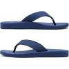 imageKuaiLu Mens Flip Flops Arch Support Comfortable Waterproof Open Toe Summer Beach Leather Thong Sandals Cushion Slip on SlippersBlue