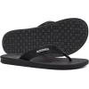 imageKuaiLu Mens Flip Flops Arch Support Comfortable Waterproof Open Toe Summer Beach Leather Thong Sandals Cushion Slip on SlippersPublack