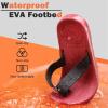 imageKuaiLu Mens Flip Flops Arch Support Comfortable Waterproof Open Toe Summer Beach Leather Thong Sandals Cushion Slip on SlippersWine