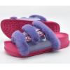 imageKuaiLu Womens Orthotic Slippers With Arch Support Soft Cushion Sandal Slippers for Woman Ladies Fashion Open Toe Faux Fur Platform Slipper Indoor Outdoor Size 612Fashion Purple