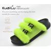 imageKuaiLu Womens Orthotic Slippers With Arch Support Soft Cushion Sandal Slippers for Woman Ladies Fashion Open Toe Faux Fur Platform Slipper Indoor Outdoor Size 612Fashion Green