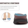 imageKuaiLu Mens Hiking Sandals with Arch Support Orthopedic Walking Recovery Sandals for Plantar Fasciitis Open Toe Summer Athletic Sport Comfortable Cushion Breathable Outdoor Water Sandals Size713Brown