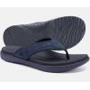 imageKuaiLu Mens Sport Flip Flops Comfort Orthotic Thong Sandals with Plantar Fasciitis Arch Support Outdoor Summer Beach Size 715Fashion Bule