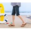 imageKuaiLu Mens Sport Flip Flops Comfort Orthotic Thong Sandals with Plantar Fasciitis Arch Support Outdoor Summer Beach Size 715Fashion Khaki
