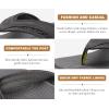 imageKuaiLu Mens Sport Flip Flops Comfort Orthotic Thong Sandals with Plantar Fasciitis Arch Support Outdoor Summer Beach Size 715Grey