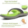 imageKuaiLu Mens Sport Flip Flops Comfort Orthotic Thong Sandals with Plantar Fasciitis Arch Support Outdoor Summer Beach Size 715Turquoise