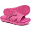 imageKuaiLu Womens Fashion Orthotic Slides Ladies Lightweight Athletic Yoga Mat Sandals Slip On Thick Cushion Slippers Sandals With Comfortable Plantar Fasciitis Arch SupportRose Red
