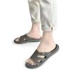 imageKuaiLu Womens Fashion Orthotic Slides Ladies Lightweight Athletic Yoga Mat Sandals Slip On Thick Cushion Slippers Sandals With Comfortable Plantar Fasciitis Arch SupportGrey