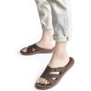 imageKuaiLu Womens Fashion Orthotic Slides Ladies Lightweight Athletic Yoga Mat Sandals Slip On Thick Cushion Slippers Sandals With Comfortable Plantar Fasciitis Arch SupportBrown