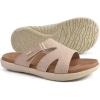 imageKuaiLu Womens Fashion Orthotic Slides Ladies Lightweight Athletic Yoga Mat Sandals Slip On Thick Cushion Slippers Sandals With Comfortable Plantar Fasciitis Arch SupportTan Beige