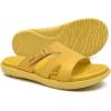 imageKuaiLu Womens Fashion Orthotic Slides Ladies Lightweight Athletic Yoga Mat Sandals Slip On Thick Cushion Slippers Sandals With Comfortable Plantar Fasciitis Arch SupportYellow