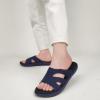 imageKuaiLu Womens Fashion Orthotic Slides Ladies Lightweight Athletic Yoga Mat Sandals Slip On Thick Cushion Slippers Sandals With Comfortable Plantar Fasciitis Arch SupportNavy