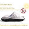 imageKuaiLu Womens Recovery Sandals With Comfortable Plantar Fasciitis SupportLadies Orthotic Open Toe Sport Slides Thick Cushion Reduces Stress on FeetJoints ampamp Back PostExerciseWhite Black